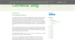 Desktop Screenshot of blog.cornelius-schumacher.de